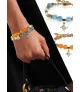 Athena-Topaz, Mother-of-Pearl Bracelet – Bracelets – View 2