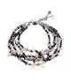 Aurélie-Edelstein bracelet with spinel, aquamarine & tourmaline – Bracelets – View 3