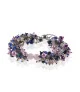 Santorin Luxus Armband mit Süßwasserperlen, Rosenquarz, Lapislazuli – Armbänder – Ansicht 1