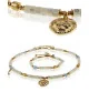 Nauru mother-of-pearl necklace with morganite – Necklaces – View 3