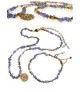 Méru tanzanite necklace with freshwater pearls – Necklaces – View 3