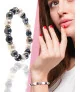 Multicolored flex bead bracelet – Pearl bracelets – View 2