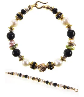 Glory freshwater pearl bracelet – Inspirations – View 4