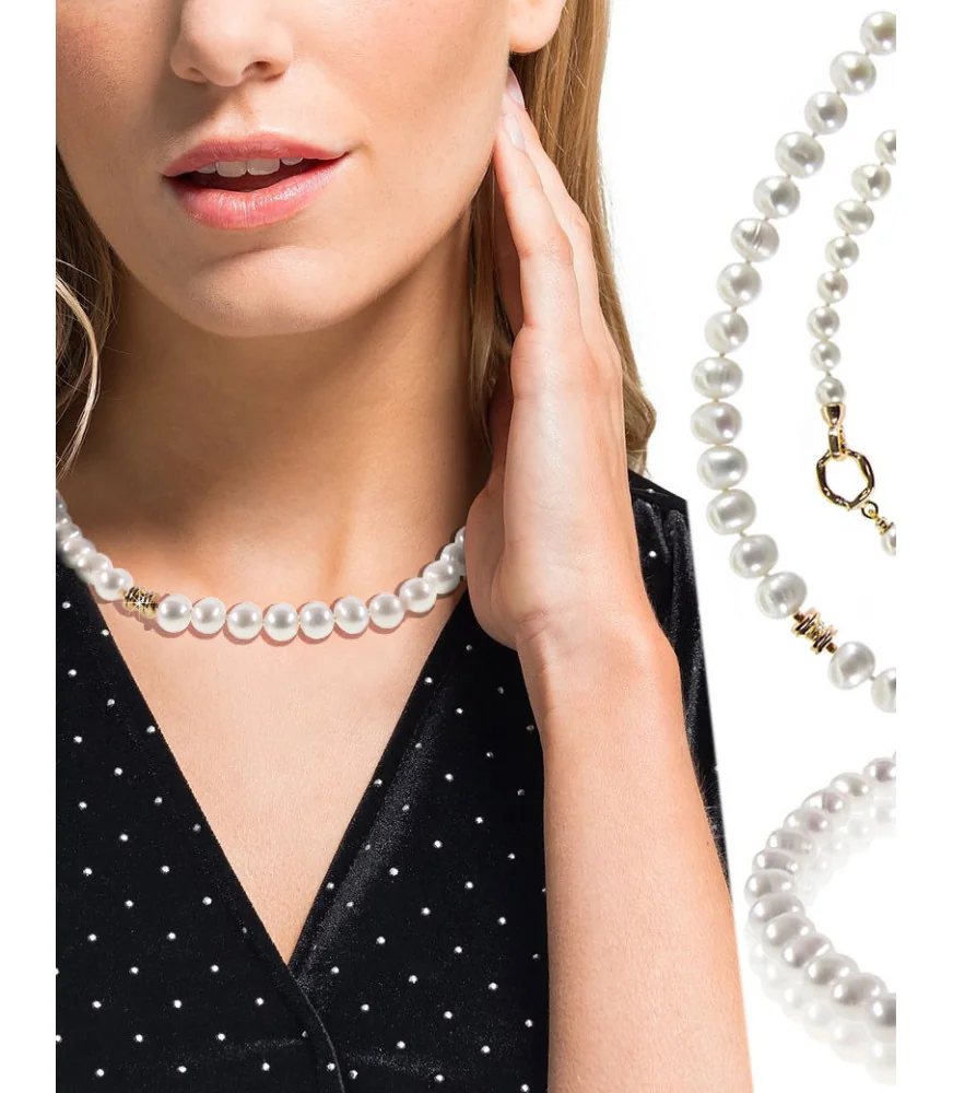 Timeless freshwater pearl necklace – Inspirations – View 1