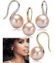 Classique Ohrhänger mit Perlen, 10-11mm, Rosa – Inspirationen – Ansicht 1