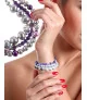 Charm of pearl 3-row elegant pearl bracelet, 6-10 mm – Bracelets – View 2