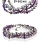 Charm of pearl 3-row elegant pearl bracelet, 6-10 mm – Bracelets – View 1
