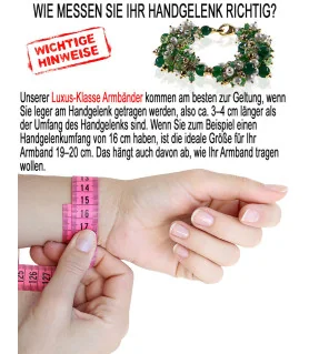 Onyx Noir Luxus-Klasse Armband-Süßwasserperlen,Onyx,Glaskristallen – Armbänder – Ansicht 6