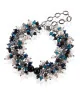 Onyx Noir Luxus-Klasse Armband-Süßwasserperlen,Onyx,Glaskristallen – Armbänder – Ansicht 3