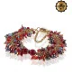 Royal coral luxury class bracelet - freshwater pearls, red coral, 14K gold – Inspirations – View 2