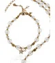 Cristal de roche Bergkristall Armband, 24K Vergoldung – Armbänder – Ansicht 1