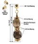 Force of life 2-piece set, smoky quartz earrings & bracelet with freshwater pearls – Jewelry sets – View 6