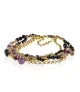 Améthyste 14K Armband, Granat, Amethyst, Onyx – Armbänder – Ansicht 1