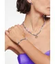 Méru 2-tlg.Set, Tansanit Süßwasserperlen Armband und Halskette – Schmucksets – Ansicht 2