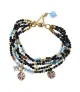 Couronne impériale Armband mit Blautopas, Spinell, Citrin, 24K Goldelementen – Armbänder – Ansicht 3