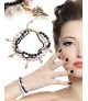 Grand Ben 3-row bracelet with freshwater pearls, spinel, zircon – Inspirations – View 1