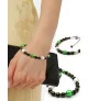 Jade noir Halskette-Jade, Muranoglas, 14K Gold – Halsketten – Ansicht 3