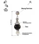 Perse Onyx Ohrhänger – Ohrringe – Ansicht 3